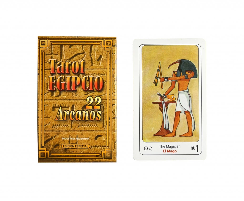 Tarot EGIPCIO EDICION ESPECIAL　アルゼンチン製 Tarot Egipcio 22 Arcanos Grupo Utopia Importador Mayorista